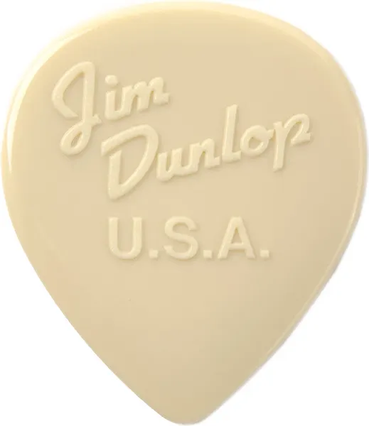 Изображение товара Медиатор Dunlop Manufacturing PF599RW Peter Frampton Vintage Jazz Teardrop White