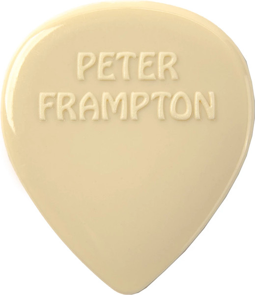 Изображение товара Медиатор Dunlop Manufacturing PF599RW Peter Frampton Vintage Jazz Teardrop White