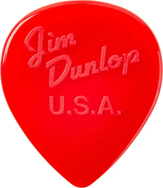 Изображение товара Медиатор Dunlop Manufacturing PF599RR Peter Frampton Vintage Jazz Teardrop Red