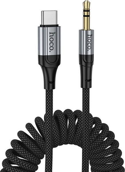 Изображение товара Кабель Hoco UPA33B Type-C-AUX (1.5м, черный)