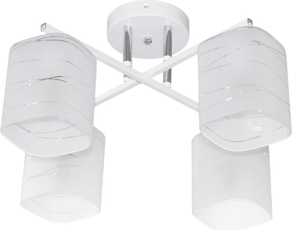 Изображение товара Люстра Aitin-Pro НПБ 02-4x40-101 / 07562/4 (белый/хром)