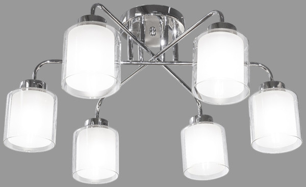 Изображение товара Люстра Aitin-Pro НПБ 02-6x40-101 / 07541/6 (хром)