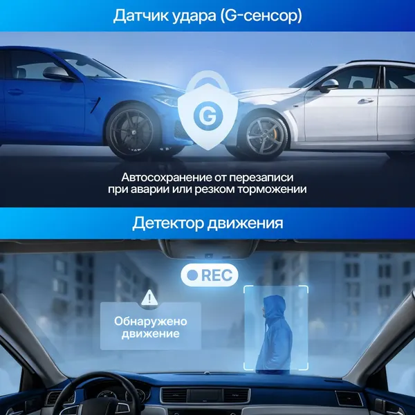 Изображение товара Автомобильный видеорегистратор TrendVision Victory (черный)