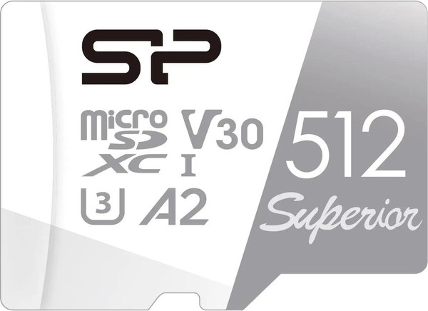 Изображение товара Карта памяти Silicon Power Superior V30 A2 microSDXC 512GB SP512GBSTXDA2V20
