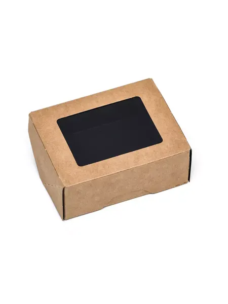 Изображение товара Набор коробок упаковочных для еды 1EA OB350/bBL (350мл, черный вельвет)