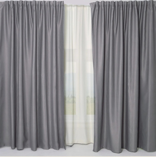 Изображение товара Комплект штор КронасМАрт Блэкаут 250x250 (серый)