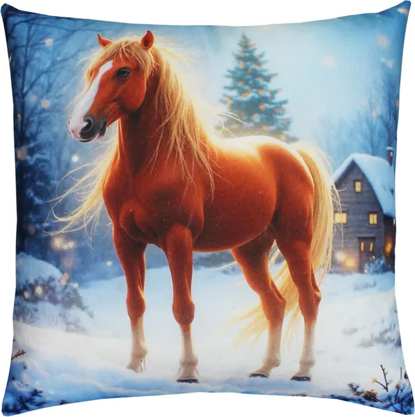Изображение товара Подушка декоративная MATEX Happy New Year Лошадь / 69-164