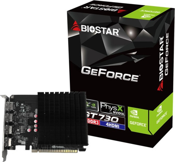 Изображение товара Видеокарта Biostar GeForce GT730 4GB GDDR3 (VN7313TG46)