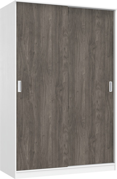Изображение товара Шкаф-купе Кортекс-мебель Лагуна ШК02-00 (белый/орех элия)