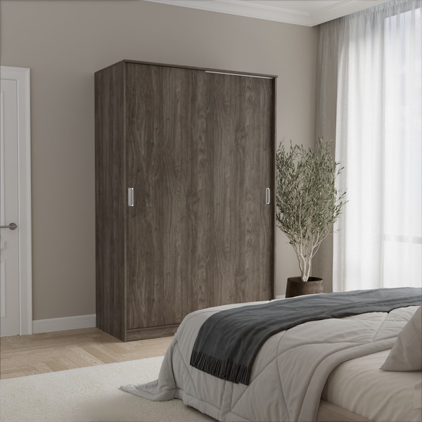 Изображение товара Шкаф-купе Кортекс-мебель Лагуна ШК02-00 (орех элия)