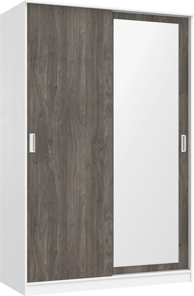 Изображение товара Шкаф-купе Кортекс-мебель Лагуна ШК02-01 (белый/орех элия)