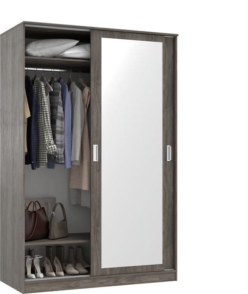 Изображение товара Шкаф-купе Кортекс-мебель Лагуна ШК02-01 (орех элия)