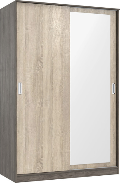 Изображение товара Шкаф-купе Кортекс-мебель Лагуна ШК02-01 (орех элия/дуб сонома)