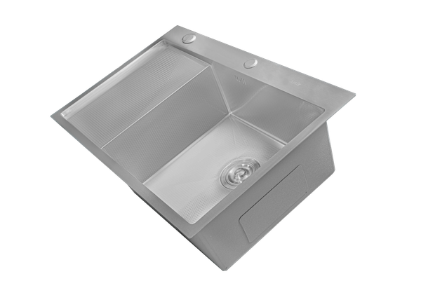 Изображение товара Мойка кухонная Astir Decor Satin C78x51R (с сифоном, дозатором и коландером)