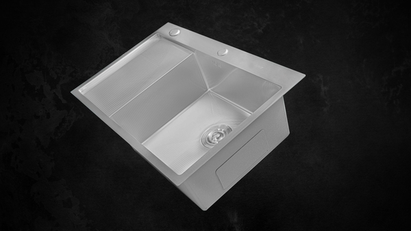 Изображение товара Мойка кухонная Astir Decor Satin C78x51R (с сифоном, дозатором и коландером)
