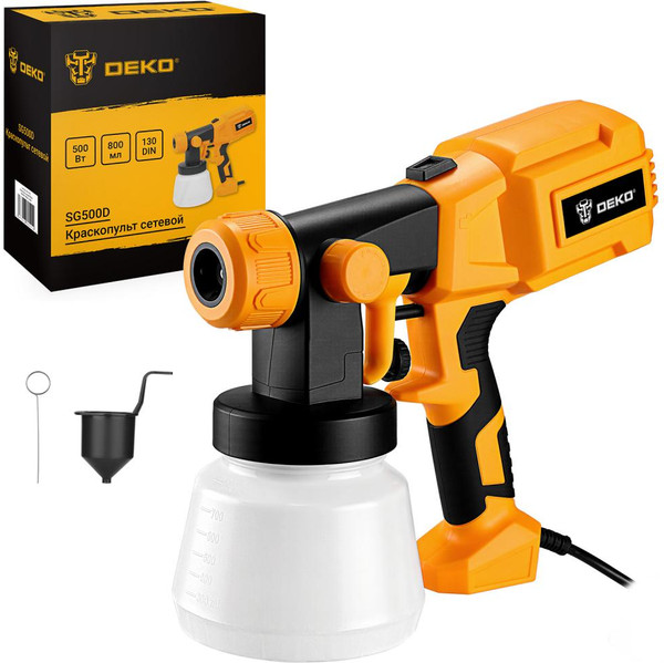 Изображение товара Краскопульт электрический Deko SG500D / 081-1073