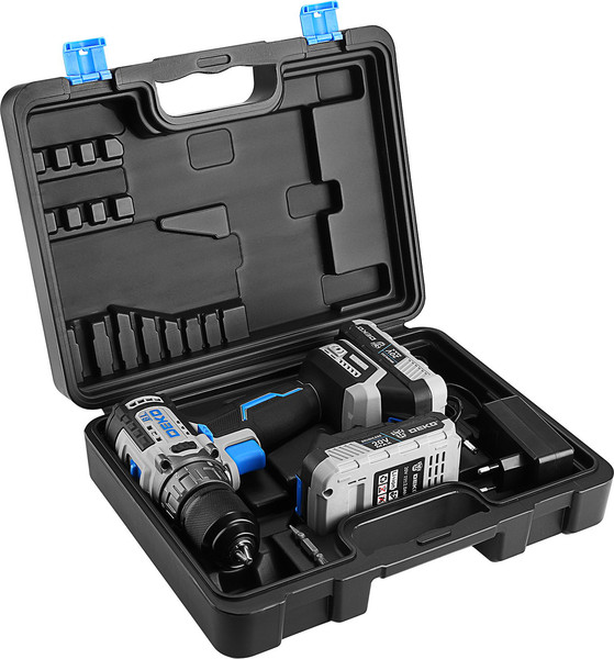 Изображение товара Аккумуляторная дрель-шуруповерт Deko ZKCD20V ONE + 20V / 084-1003