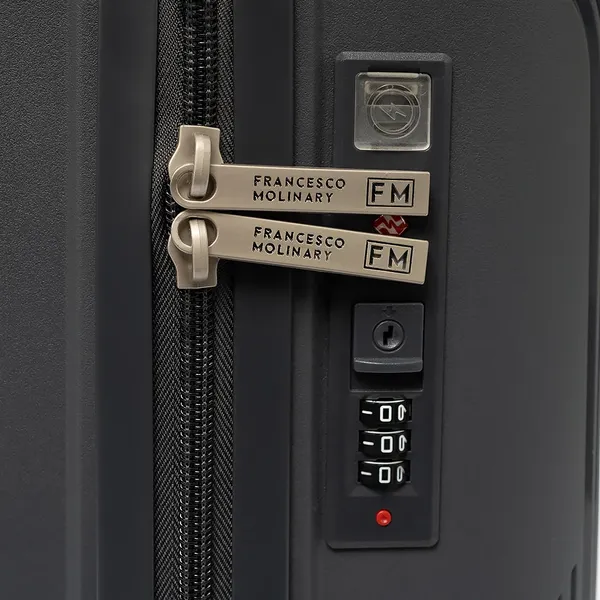 Изображение товара Чемодан на колесах Francesco Molinary 344-8038/3-20DGR (темно-серый)