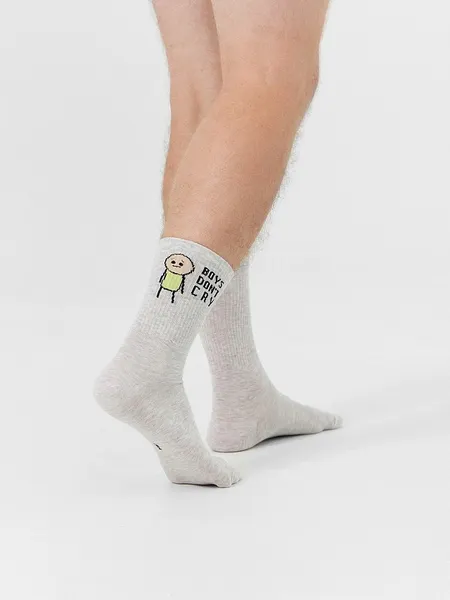 Изображение товара Носки Mark Formelle 107K-2732 (р.27-29, светло-серый меланж)