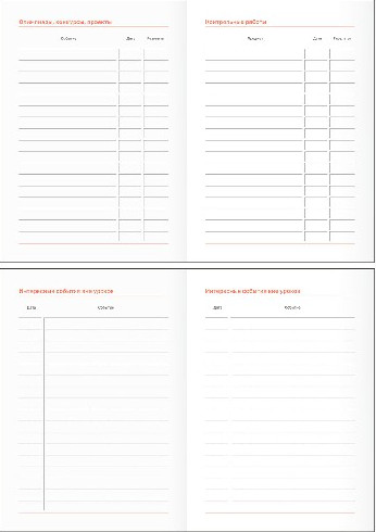 Изображение товара Планинг BG Школьный 1-11 кл Weekly planner. Blue / Пш5т64_лм 06328  (64л)