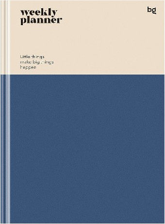 Изображение товара Планинг BG Школьный 1-11 кл Weekly planner. Blue / Пш5т64_лм 06328  (64л)