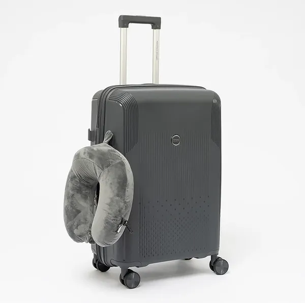 Изображение товара Чемодан на колесах Francesco Molinary 344-8038/3-24DGR (темно-серый)