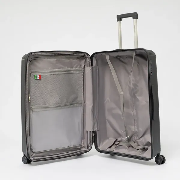 Изображение товара Чемодан на колесах Francesco Molinary 344-8038/3-28DGR (темно-серый)