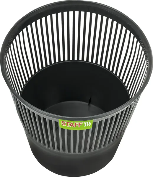 Изображение товара Корзина для бумаг Staff Basic / 238254 (черный)