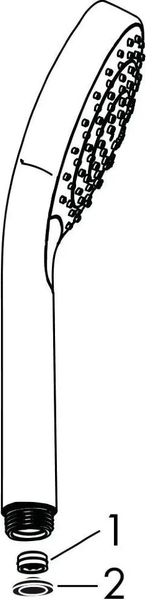 Изображение товара Лейка ручного душа Hansgrohe Croma Select E 26815400