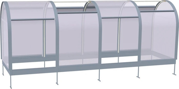 Изображение товара Теплица КРАСА Мини Краса-400 400x120x150см