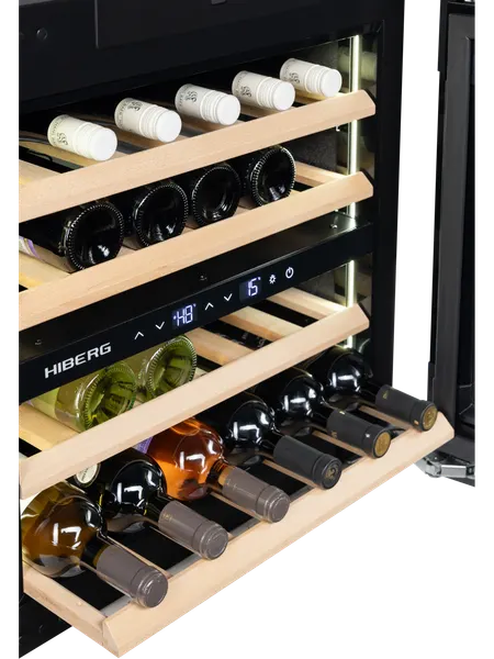 Изображение товара Встраиваемый винный шкаф Hiberg Royal W 60