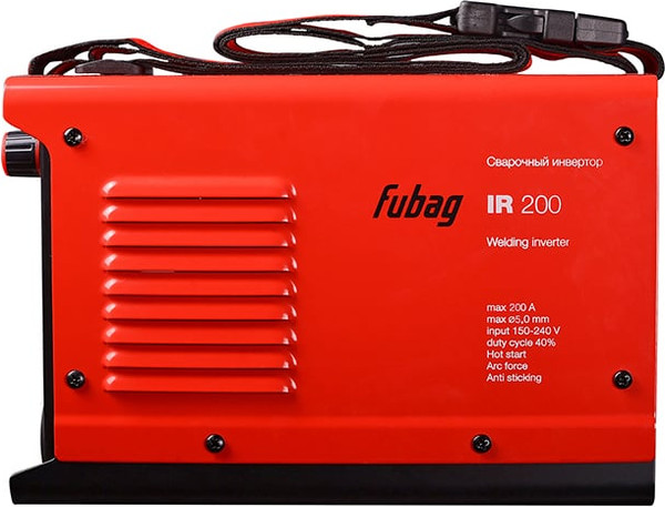 Изображение товара Инвертор сварочный Fubag ММА IR 200 / 41776