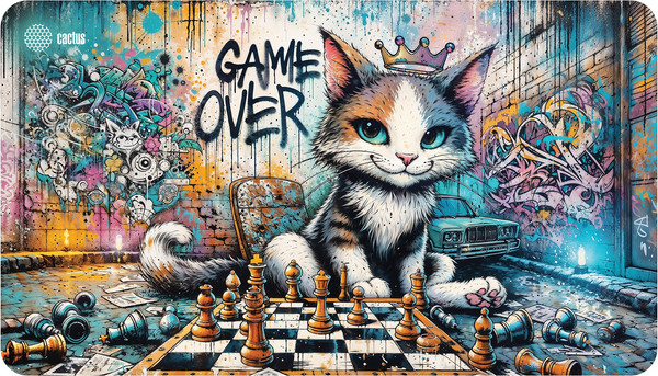 Изображение товара Коврик для мыши Cactus Game Over CS-MP-COR01XLL