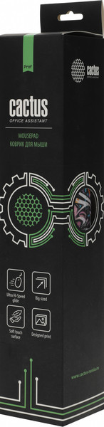 Изображение товара Коврик для мыши Cactus Game Over CS-MP-COR01XLL