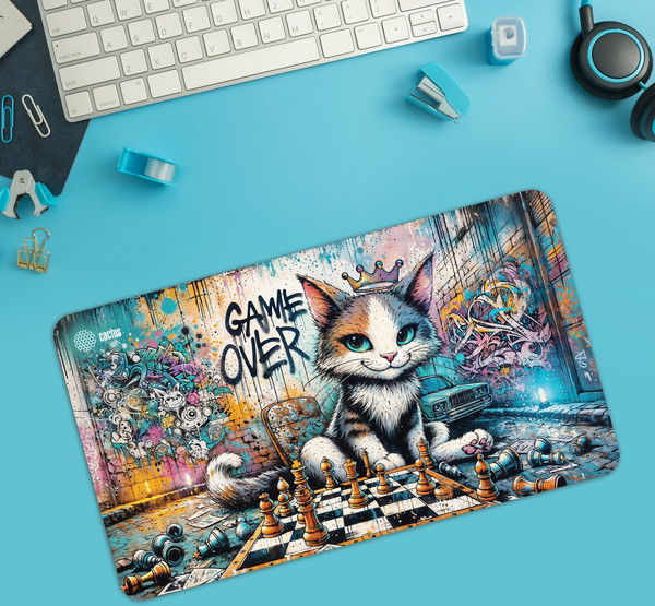 Изображение товара Коврик для мыши Cactus Game Over CS-MP-COR01XLL