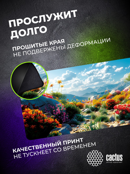 Изображение товара Коврик для мыши Cactus Desert Landscape CS-MP-PRO15XXL