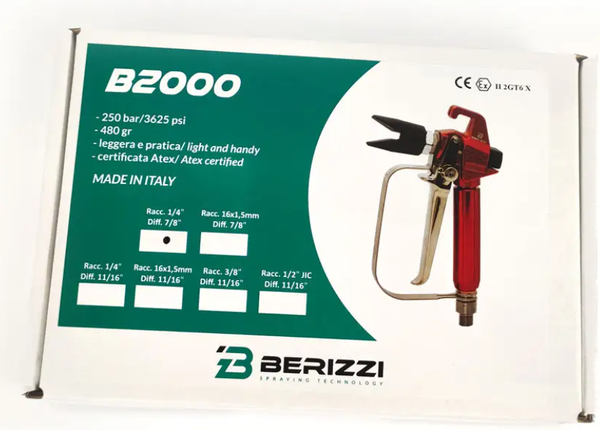 Изображение товара Пневматический краскопульт Berizzi B2000 NPS 7/8-104001G / A00025045