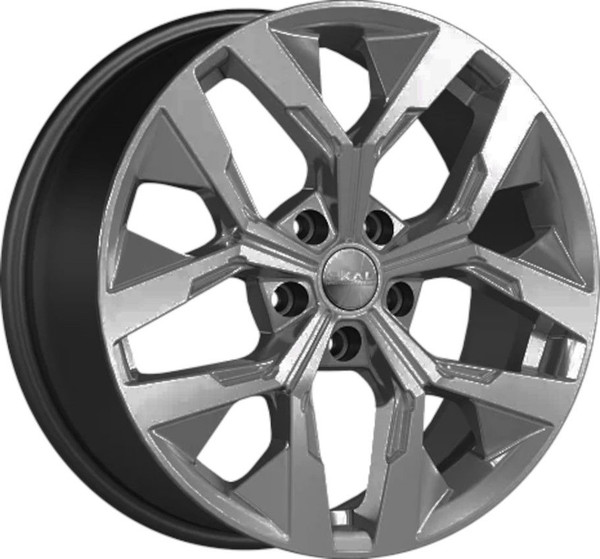 Литой диск SKAD Ламберт 18x7.5" 5x112мм DIA 66.6мм ET 44мм Графит — фото 3