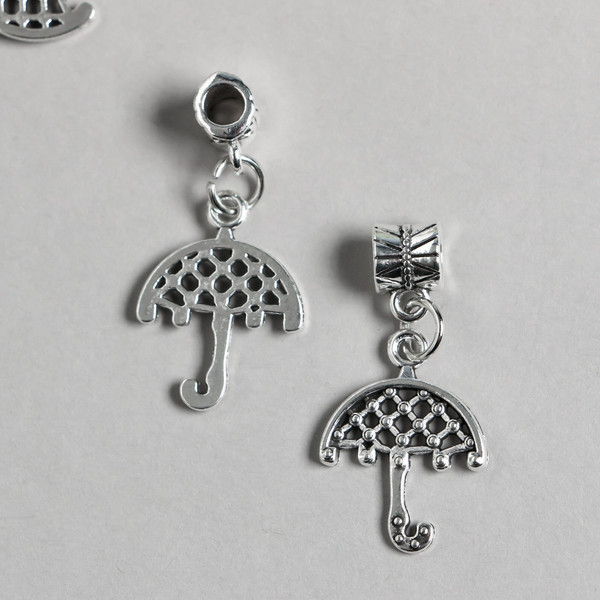 Изображение товара Набор подвесок декоративных Арт Узор Зонтик / 10883593 (4шт)