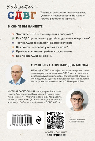 Изображение товара Книга Эксмо Ребенок-ракета, ребенок-ураган (Лабковский М., Чутко Л.С., 9785042232244)