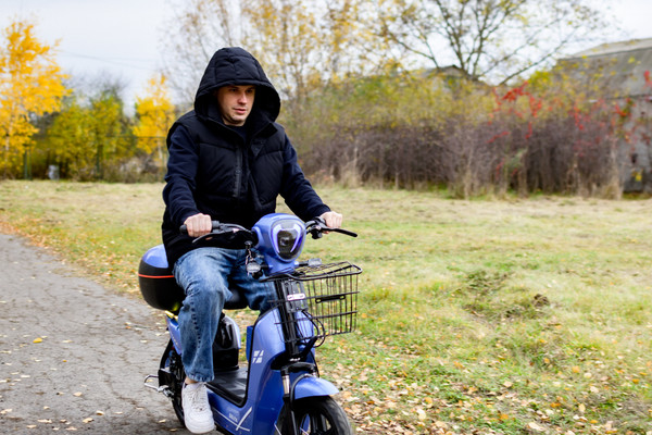 Изображение товара Электровелосипед AVM Delta (синий)