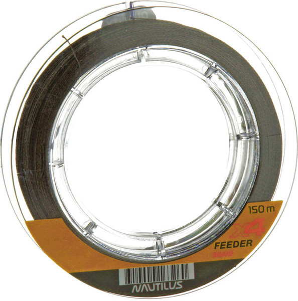 Изображение товара Леска плетеная NAUTILUS X4 Feeder Braid Dark Brown d-0.12мм 6.8кг 150м / 06-42302680