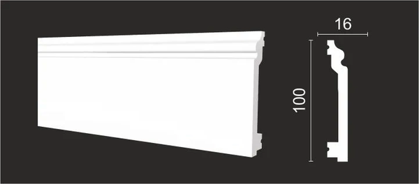 Изображение товара Плинтус Decor-Dizayn DD701F (100х16x2000)