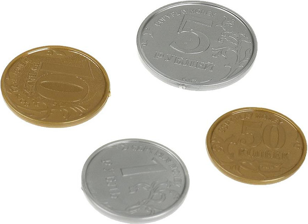 Изображение товара Деньги игрушечные Играем вместе B1975485-R1