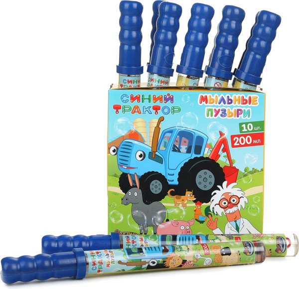 Изображение товара Набор мыльных пузырей Играем вместе Синий трактор / 01003-200ЭД