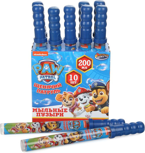 Изображение товара Набор мыльных пузырей Играем вместе Щенячий патруль / 01005-200ЭД