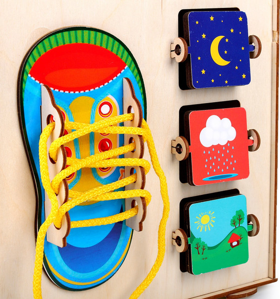 Изображение товара Бизиборд Sima-Land Папасделал Кубик / 9295563