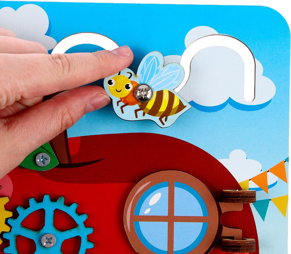 Изображение товара Бизиборд Sima-Land Папасделал Бизи-Яблоко / 9778720