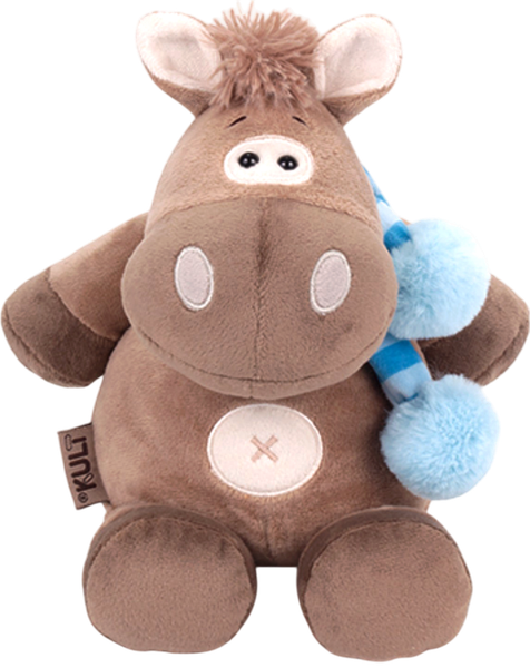 Изображение товара Мягкая игрушка Kult of toys Коник Кай с полосатым шарфом / 10944725