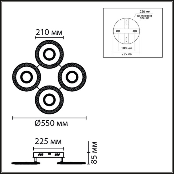 Изображение товара Люстра Lumion Vandy 8016/70CL